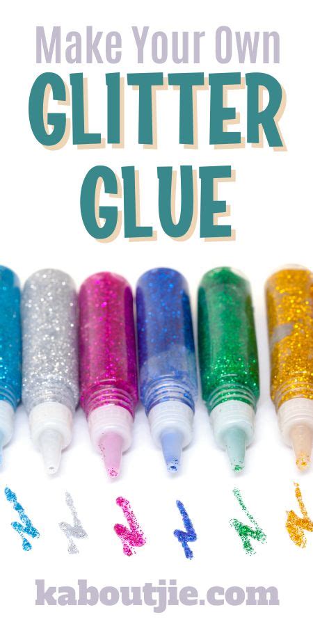 metallic fabric glitter glue|make your own glitter glue.